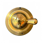 ILVE EG9491003000116 Gas Knob For Maj Cooker / Brass (G/340/10/14)